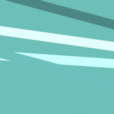 Havuz Mavisi Çizgileri Geçen Üretici Sanat Biçimi Renkli Çizim