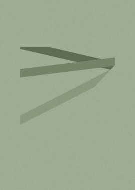 monokrom rastgele geçiş çizgileri üretken sanat tarzı renkli logo illüstrasyonu