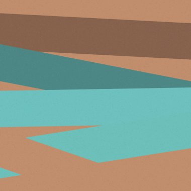 Havuz Mavisi Çizgileri Geçen Üretici Sanat Biçimi Renkli Çizim