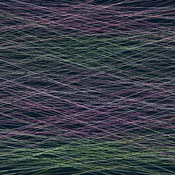 Couleur Rougissante Lignes Croisées Style Generativeart Illustration Colorée — Image vectorielle