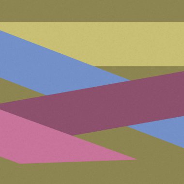 Çiçek mavisi çizgiler kesişiyor üretken sanat tarzı renkli illüstrasyon