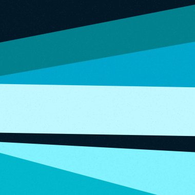 Cyan Blue renk kesişen çizgiler üretici sanat tarzı renkli illüstrasyon