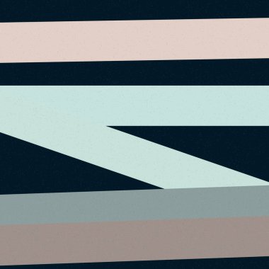 Opal Blue renk kesişen çizgiler üretici sanat tarzı renkli illüstrasyon