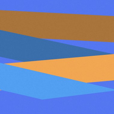 Mercan mavisi renkler çizgiler arası üretici sanat tarzı renkli illüstrasyon