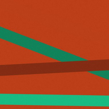 Cayenne renk kesişen çizgiler üretken sanat stili renkli illüstrasyon