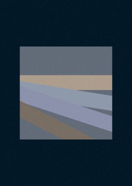 Cool Gray renk kesişen çizgiler üretici sanat tarzı renkli çizimler