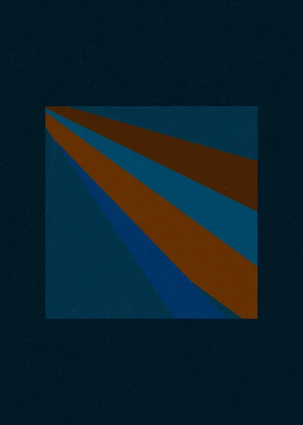 ダークブルー色の交差線世代別アートスタイルのカラフルなイラスト — ストックベクタ