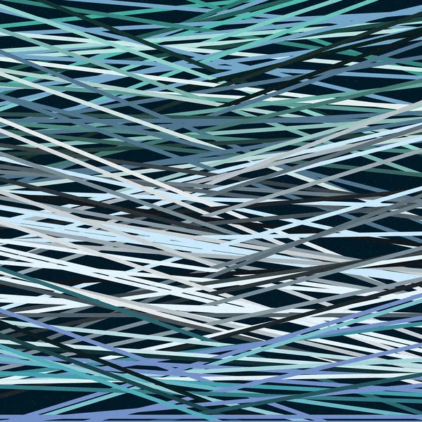 Bleuet Couleur Bleue Lignes Croisement Style Generativeart Illustration Colorée — Image vectorielle