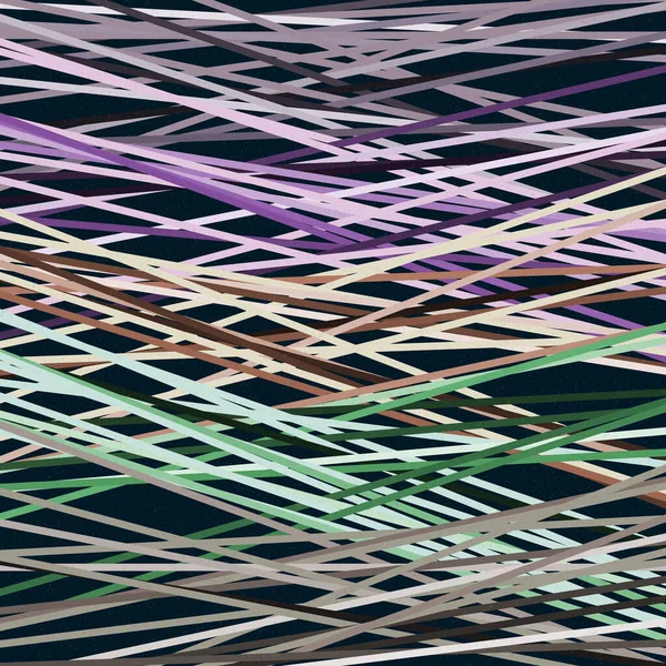 Opal Μπλε Χρώμα Διασχίζοντας Γραμμές Generativeart Στυλ Πολύχρωμη Απεικόνιση — Διανυσματικό Αρχείο