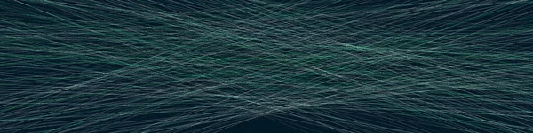 Dark Seafoam Colore Verde Linee Attraversamento Stile Generativeart Illustrazione Colorata — Vettoriale Stock