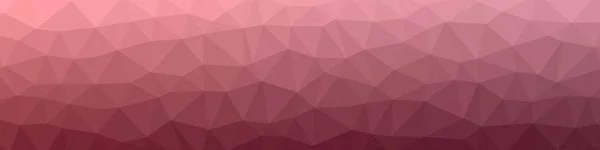 Magenta Rose Couleur Couleur Abstraite Low Polygones Generative Art Illustration — Image vectorielle