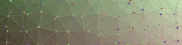 Pistazien Grüne Farbe Abstrakte Farbe Low Polygone Generative Art Hintergrundillustration — Stockvektor