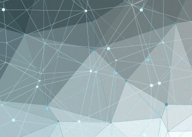 soyut renkli düşük çokgen alan arkaplanı, üretken sanat illüstrasyonu