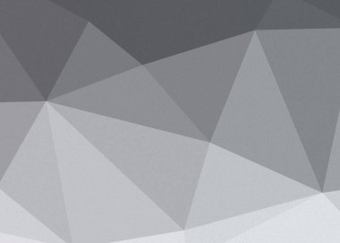 Çinko rengi düşük çokgen alan arkaplanı, üretken sanat illüstrasyonu