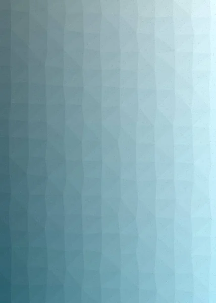 Cyan Färg Låg Polygonal Utrymme Bakgrund Generativ Konst Illustration — Stock vektor