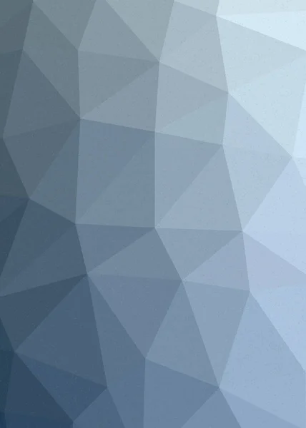 Colore Azzurro Colore Basso Poligonale Spazio Sfondo Illustrazione Arte Generativa — Vettoriale Stock