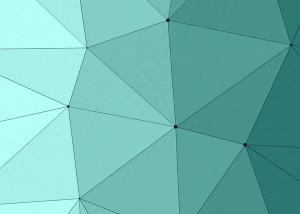 Τυρκουάζ Μπλε Χρώμα Αφηρημένο Χρώμα Χαμηλή Polygones Γεννήτρια Τέχνη Φόντο — Διανυσματικό Αρχείο