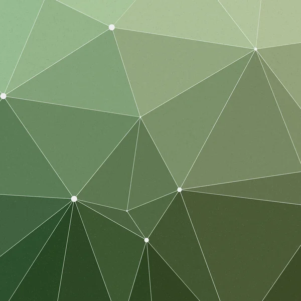 Ελαιόλαδο Πράσινο Χρώμα Αφηρημένο Χρώμα Low Polygones Γεννήτρια Τέχνη Φόντο — Διανυσματικό Αρχείο