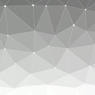 Güvercin grisi renk düşük çokgen alan arkaplanı, üretken sanat illüstrasyonu