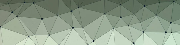 Schaum Grüne Farbe Abstrakte Farbe Low Polygone Generative Art Hintergrundillustration — Stockvektor