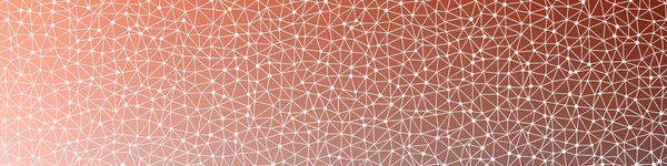 Scharlachrote Farbe Niedrig Polygonalen Raum Hintergrund Generative Kunst Illustration — Stockvektor