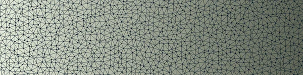 Seafoam Green Color Low Polygonal Space Background Generative Art Illustration — Stock Vector