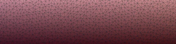 Borgonha Cor Cor Abstrata Low Polygones Generative Art Fundo Ilustração — Vetor de Stock