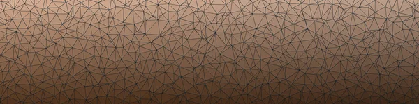Niedrig Polygonaler Raumhintergrund Generative Kunstillustration — Stockvektor