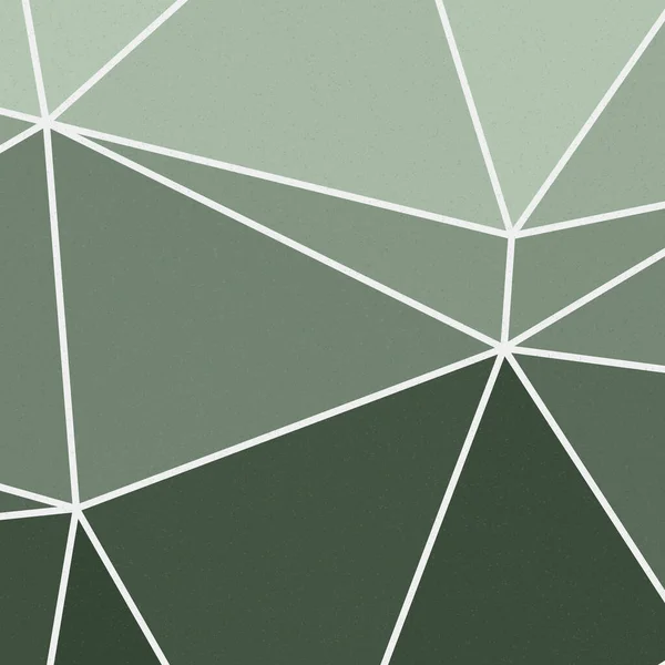 Turf Πράσινο Χρώμα Αφηρημένο Χρώμα Χαμηλή Polygones Γεννήτρια Τέχνη Φόντο — Διανυσματικό Αρχείο
