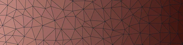 Maroon Farbe Abstrakte Farbe Low Polygone Generative Art Hintergrundillustration — Stockvektor