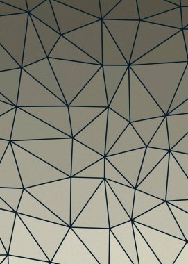  düşük çokgen alan arkaplanı, üretken sanat illüstrasyonu