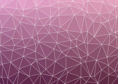 Leylak Gülü rengi düşük çokgen alan arkaplanı, üretken sanat illüstrasyonu