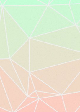  düşük çokgen alan arkaplanı, üretken sanat illüstrasyonu