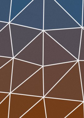  düşük çokgen alan arkaplanı, üretken sanat illüstrasyonu