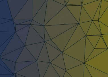  düşük çokgen alan arkaplanı, üretken sanat illüstrasyonu