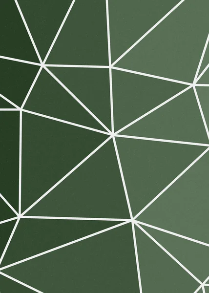 Φερν Πράσινο Χρώμα Χαμηλού Πολυγωνικού Χώρου Φόντο Απεικόνιση Της Δημιουργικής — Διανυσματικό Αρχείο