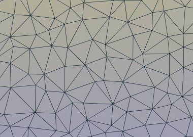 Heather Blue düşük çokgen alan arkaplanı, üretken sanat çizimi