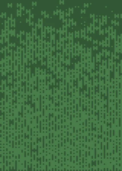 Munt Groene Kleur Abstract Afgeronde Kleur Lijnen Halftoon Overgang Achtergrond — Stockvector