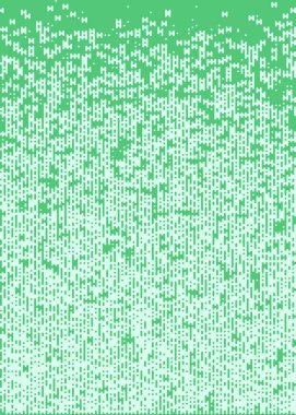 Zümrüt yeşili renk düşük çokgen alan arkaplanı, üretken sanat illüstrasyonu