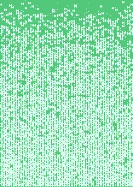 Emerald Green Color Low Polygallon Space Background Generative Art Illustration — 스톡 벡터