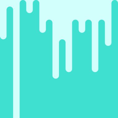 Turkuaz rengi Soyut Yuvarlak Renk Çizgileri yarım ton geçiş arkaplan illüstrasyonu