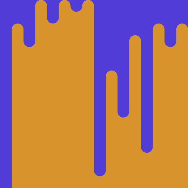 Couleur Orange Doré Abstrait Arrondi Couleur Lignes Demi Teinte Transition — Image vectorielle