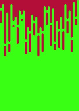 Neon Yeşil Rengi Soyut Renk Çizgileri Yarım Renk Geçiş Arkaplan Çizimi