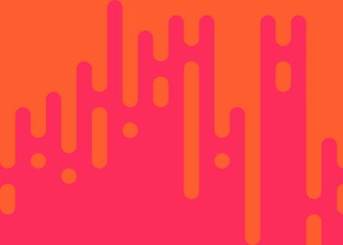 Magenta Pembe Soyut Yuvarlak Renk Çizgileri Yarım Tonlu Geçiş Arkaplan Çizimi