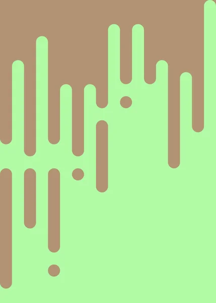 Pastellgrüne Farbe Abstrakt Abgerundete Farblinien Halbtoner Übergang Hintergrundillustration — Stockvektor