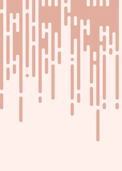 Prášková Růžová Barva Abstraktní Zaoblené Barevné Čáry Polotón Přechodu Pozadí — Stockový vektor
