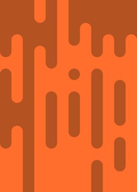 Parlak Turuncu Renk Soyut Renk Çizgileri Yarım Tonlu Geçiş Arkaplan Çizimi