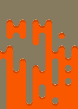 Soyut Yuvarlak Renk Çizgileri Yarım Tonlu Geçiş Arkaplan Resimlemesi