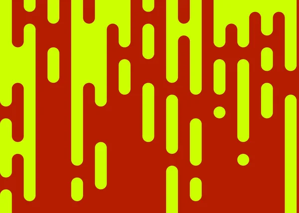 Lime Green Color Abstrait Arrondi Couleur Lignes Demi Teinte Transition — Image vectorielle