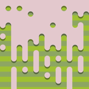 soyut yuvarlak renkli satırlar yarım ton geçiş arkaplan illüstrasyonu 